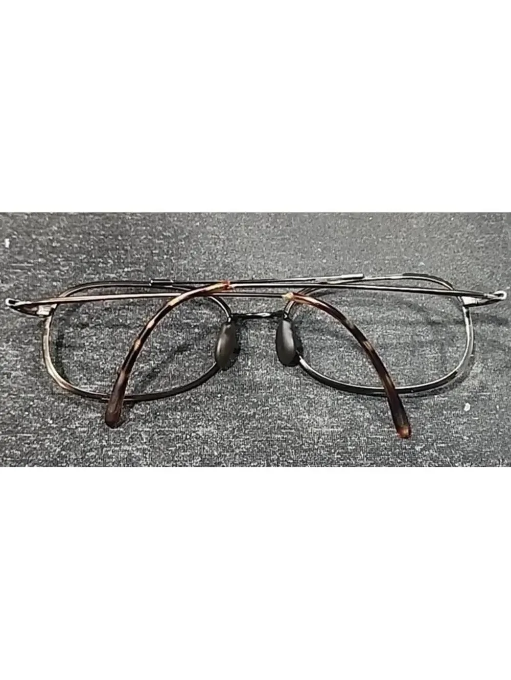 NIKE Reveal III Brown Rectangle Sunglasses Frame 56-18 145 Read